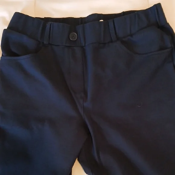 Betabrand Women's Navy Trousers - Picture 4 of 4